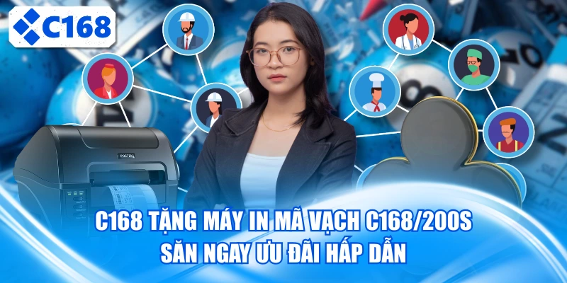 C168 Tặng Máy In Mã Vạch C168/300s - Săn Ngay Ưu Đãi Hấp Dẫn